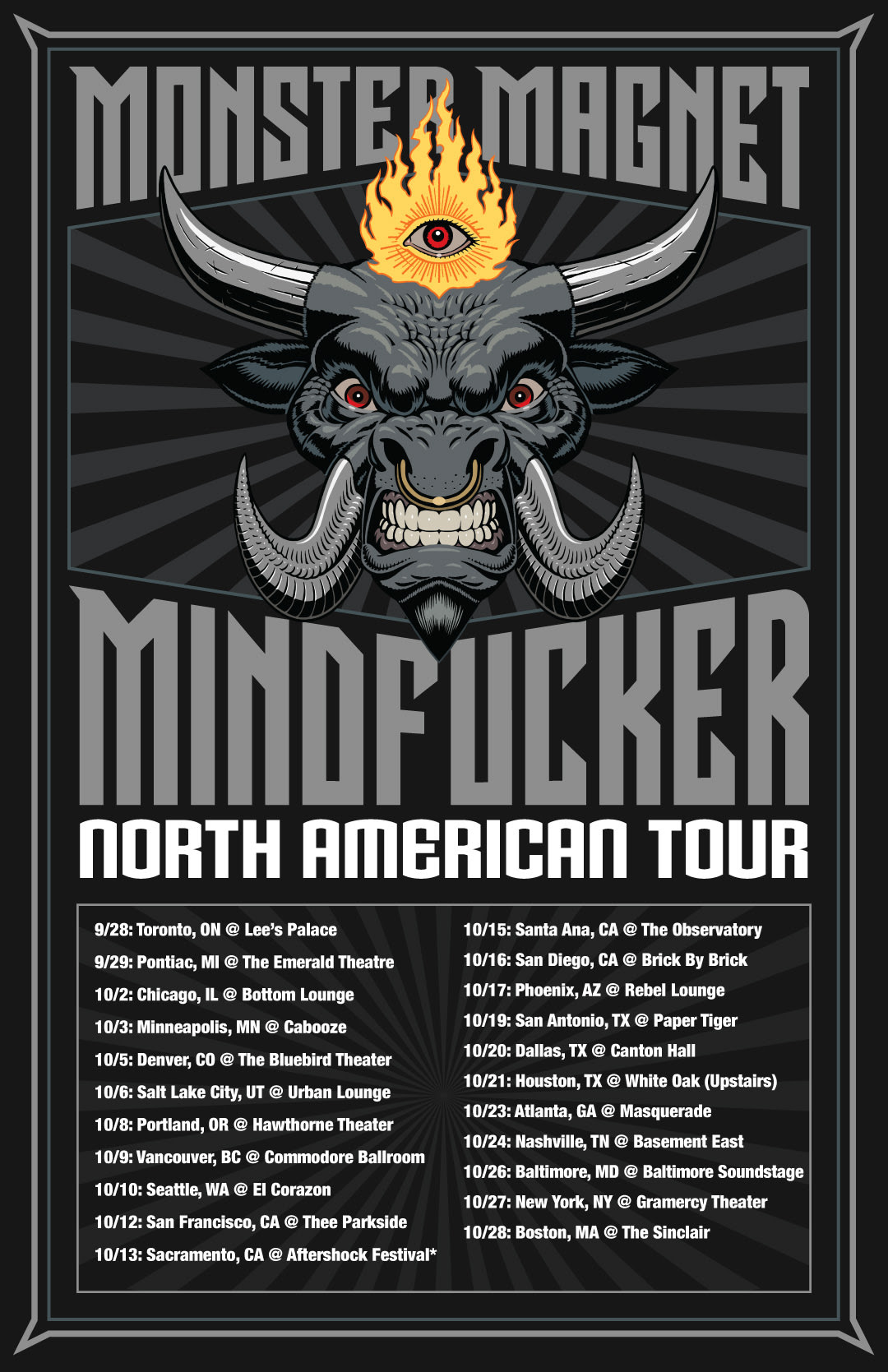 Monster Magnet tour